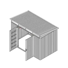 Hixon Pent Shed 10FT x 6FT