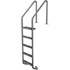 Double Flanged Stainless Steel Standard Ladder