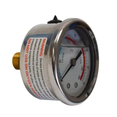 Plastica Pressure Testing Kit - Pressure Gauge