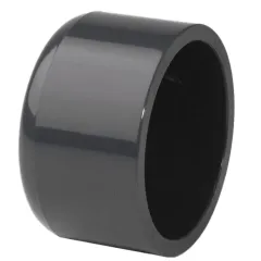 2.5in Grey PVC End Cap 15 Bar