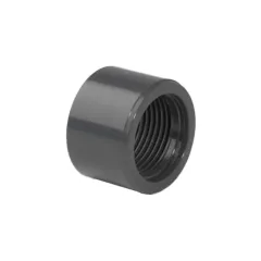 1.5in x 0.375in Grey PVC Reducing Bush Plain/BSP