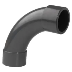 PVC-U Bend 90 Plain 63mm