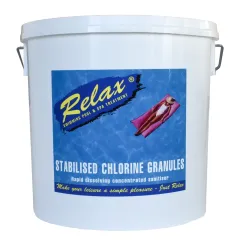 10kg Relax Pool Stabilised Chlorine Granules