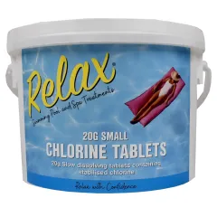 Relax Small Chlorine Tabs