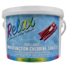 Relax 200g Multi-Pool Tabs