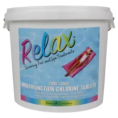 5kg Relax Pool Multi-Pool Tablets - 200g
