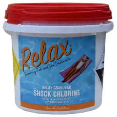 5kg Relax Pool Granular Shock Chlorine