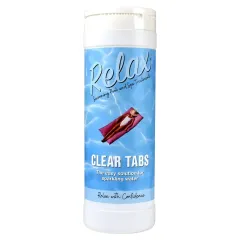 Relax Pool Clear Tabs
