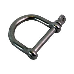 Image of 6mm Forged D Shackle S Steel 316