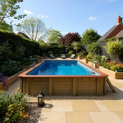 Plastica Chelsea Wooden Pool Package