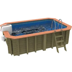 Plastica Wooden Exercise Pool