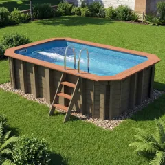 Plastica Wooden Exercise Pool