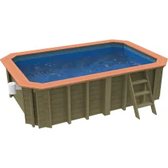 Plastica Wooden Exercise Pool