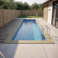 Nazca 8m x 2m Wooden Pool