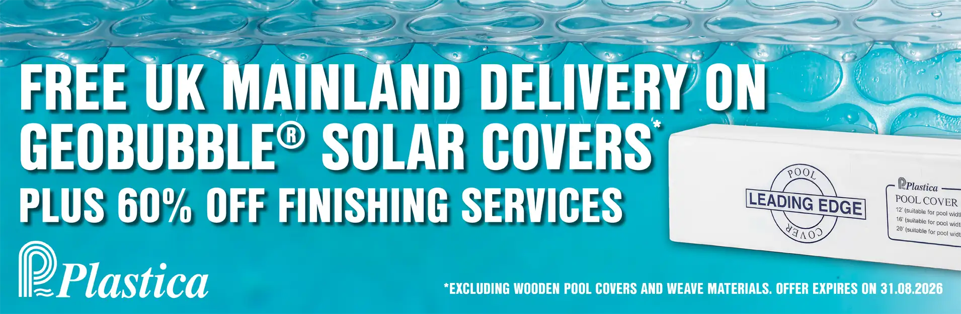 Free Delivery on GeoBubble Covers
