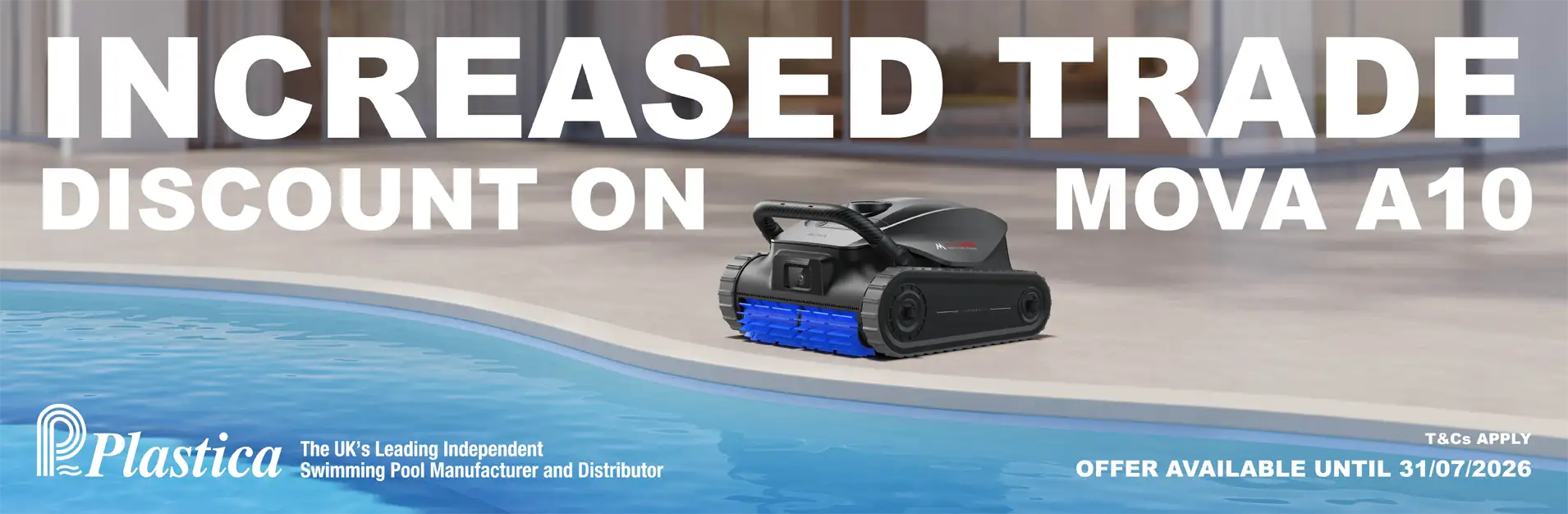 Increased Discount on Mova A10 Cleaners